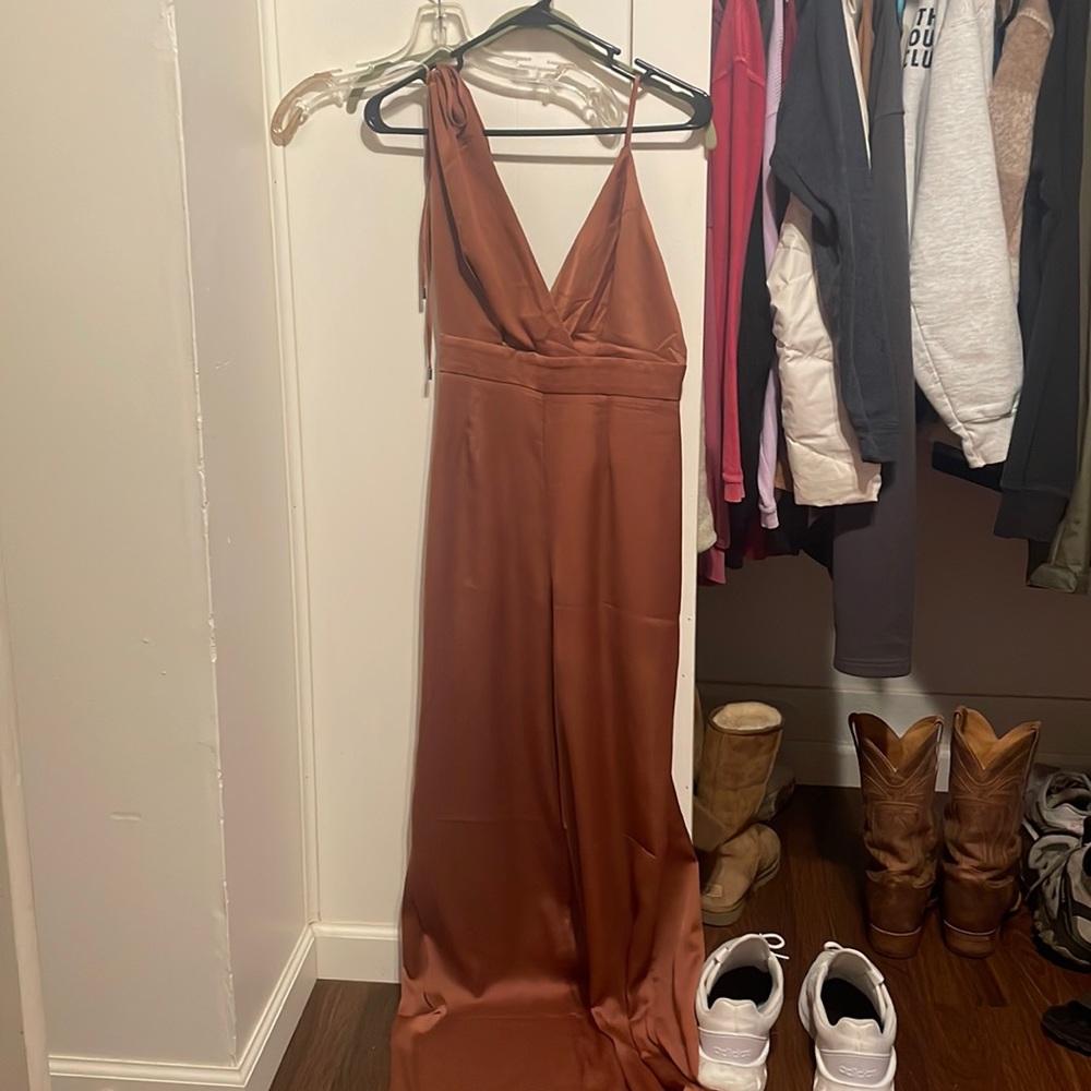 Copper jumpsuit